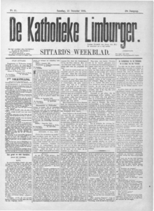  1889- 51 Katholieke Limburger, 28e jaargang, 21 december 1889